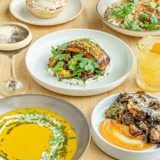 Our Fall Fresh Sheet is back as of tomorrow⁠ (September 3) 🍂⁠
⁠
Which means you can enjoy tasty dishes like our Blackened Salmon, Chicken Korma, Pumpkin Pie and cocktails like our Espresso Reposado Martini and Apricot Cobbler.⁠
⁠
Reserve your table through the link in our bio. 