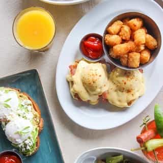 DON'T WAIT UNTIL IT'S TOO LATE | We still have a select number of reservations available on our waterfront patios for Mother's Day on Sunday, May 9.⁠
⁠
We're making the day egg-stra special by having the option to add 2 MOMosas & freshly baked Banana Bread to your brunch for only $15.⁠
⁠
Hosting an online Mother's Day this year? We’ll be launching a new lunch & dinner menu on May 5 that will be available for takeout with 10% off all food.⁠
⁠
Use the link in our bio to book now ✨