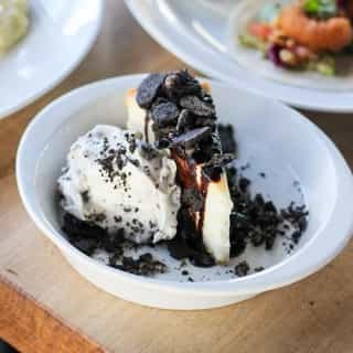 THE BEST THINGS IN LIFE ARE SWEET• Join us for the final week of @dineoutvanfest. Check out the list below to see what exclusive @dineoutvanfest dessert course options you can choose from:
 
🍏 SALTED CARAMEL APPLE TART
🍫 OREO FUDGE CHEESECAKE
☕️ SPANISH COFFEE 

You can also enjoy @dineoutvanfest at home! Select menus are available for takeout from our place (all pickup orders receive 10% off food) and delivery through @ubereats.

Visit the link in our bio to view the menus.