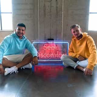 The Yes Theory Podcast is back for season 2! Listen in on honest conversations between best friends as they discuss all this and more, seeking discomfort and finding happiness along the way. Link in bio. 