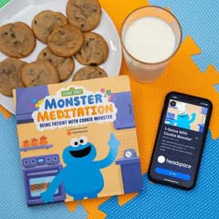 All your favorite Sesame Street Monster Meditations are now perfect for story time! Cuddle up with your little ones and enjoy the first book in our new series made in collaboration with @sesamestreet and @randomhousekids. In the first book, readers practice patience with Cookie Monster as he waits for his favorite baked treat. Get your copy at the link in bio.