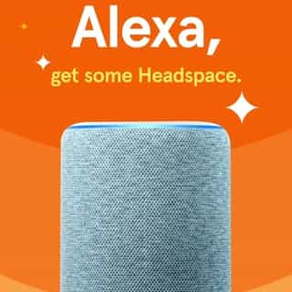 Meditating just got a whole lot easier with our Routine on Alexa. Just say, “Alexa, get some Headspace,” and Alexa will set your lights to meditation level, set your devices to do not disturb, and start your Headspace guided meditation. Click the link in bio to get set up.⁠
