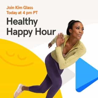 Moving the body can help clear the mind and provide renewed focus. Join @itskimglass for a live workout today at 4 pm PT on our YouTube channel.  Link in bio. 