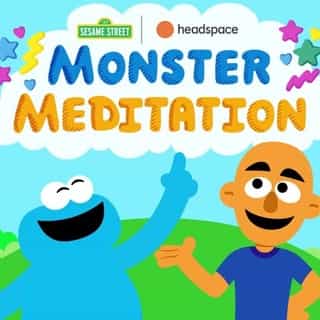 #Meditation for THE Cookie Monster and your cookie monsters. Join our friends over @sesamestreet for Monster Meditations, now available in the #Headspace app. Head to the link in bio to give them a try.