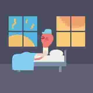 Who needs an alarm when you have anxiety? Here's how to stay in bed on Saturday morning and not feel bad about it → headspace.com/blog