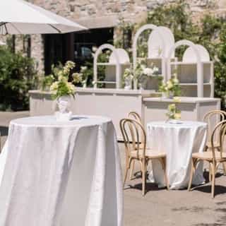 It's all in the details 💚 ft. Blanc Merletto ⁠
⁠
Host: @curatecalifornia_⁠
Venue + Catering: @monserateweddings⁠
Planning + Design: @evermorevent⁠
Photographer: @amelialyonphoto⁠
Videographer: @twofourteenphotography⁠
Content Creator: @bridalcontentbesties⁠
Floral Design: @natalie.blooms⁠
Rentals: @townandcountry_eventrentals⁠
Linens: @creativecoverings⁠
DJ: @Djpros⁠
Pianist: @naluthepianoman⁠
Stationery: @thehautepress⁠
Signage: @forloveandforever⁠
Fragrance Bar: @ele.fragrances⁠
Hair & Makeup Glam: @breluxebeauty⁠
Education: @bridalbar⁠
⁠
⁠
#creativecoverings #luxurylinens #cocktailtables #tablescape #weddingideas #weddinginspo #whitewedding #luxevents #outdoorwedding #receptiondecor #weddingreception #eventprofs #eventdesign ⁠