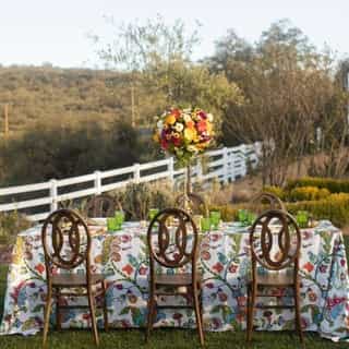 Dream in color for your next event ❤️🎨 Our Pineapple Express linen features a colorful and eclectic design that is perfect for any occasion. ⁠
⁠
Coordination & Design: @ivoryandlacecreative ⁠
Photography: @cmcmanawayphoto ⁠
Florist: @flowersbykendra ⁠
Stationery: @paperdollinvitations_usa⁠
Rentals: @adorefolklore @sigpartyrentals ⁠
Linens: @creativecoverings ⁠
⁠
⁠
⁠
#creativecoverings #tablescape #tabledecor #eventtrends #luxuryevents #weddinginspiration #weddingdetails  #weddingstyle #outdoorwedding #retrowedding #bohowedding #gardenparty ⁠
⁠