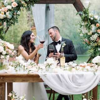 K & J's personalities were wrapped perfectly in this light and fun wedding and we're so happy to see it mentioned on the "In the Lost Sierra" blog. 🤍

A light, peachy wedding with matched with white volie linens was calm and beautiful in this forested venue. 🌲

What do you think of this soft color scheme? 💭

Venue: @chaletviewlodge
Photographer: @kaykroshus
Bar Service: @petite.street
Caterer: @blendcateringreno
Beauty: @edincarpentermakeup
Florist: @themagnoliamums
.
.
.
#loveinthelostsierra #lostsierra #lostsierrawedding #lostsierrabride #northerncaliforniabride  #wedding #weddingblog #weddingdecor #weddingdesign #weddingdetails #weddinginspo  #weddings #eventlinens #2022weddingtrends #eventdecor #specialtylinen #tablescape #tabledecor