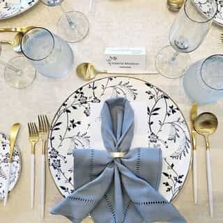 Every bride needs something blue for their wedding … how about their wedding linens! 

What do we think these wedgewood blue hemstitch napkins? 💫

If you’re interested in seeing more of our linens, click the link in our bio! 

Venue: @thereserveclub
Floral Centerpieces: @AperitiVodesign
Linens: @creativecoverings
Rentals: @sigpartyrentals