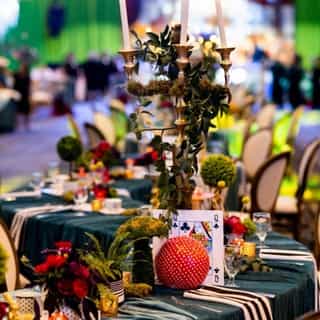 ⁠We're jumping head-first down the rabbit hole for this gorgeous Alice in Wonderland theme located in The Reno Ballroom at the Silver Legacy. ✨⁠
⁠
If you're as mad about linens as we are, check out the link in our bio. 🪄⁠
⁠
⁠
Photography : @kevinsawyerphotography⁠
Venue & Food: @silverlegacyreno⁠
Reno ballroom⁠
Planner: @feliciaevents⁠
Decor/Props: @celadonevents⁠
Floral: @thransflowers⁠
Linens: @creativecoverings⁠
Plush Rentals: @sacramentoeventco⁠
Chair Rentals: @reno_cprandtents⁠
Tent Rental: @camelotpartyrentals⁠
Light & Sound: @cruxevents⁠
Photobooth: @picboxcompany⁠
Trio: Darcy Kathleen ⁠
Band & Dancers: Hip Entertainment ⁠
DJ : @epik.weddings⁠
Java Boost: @hubcoffeeroasters⁠
Valet: @nvvalet https://photobiz8.feliciaevents.com/extra-blog/wonderland-gala