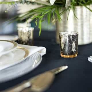 New to our dupioni lineup, the Navy you've been waiting for. ✨ 💙 Dupioni is one of our most popular linens, bringing a glamorous silk sheen to your tables for weddings or corporate events! ⁠
⁠
The navy dupioni will be on our website very soon! If you love the texture of this beautiful linen, you can peruse all 13 of our dupioni colors now at the link in our bio. 🥂⁠
⁠
Photo: @jeramie_lu_photography