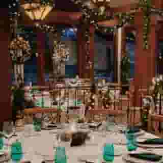 🥂 A dazzling holiday party at @losaltosgolfandcountryclub.  ✨⁠
⁠
"Cheers to a beautiful night spent celebrating our LAGCC family! The Member Holiday Party is one of our favorite holiday traditions, and this year definitely didn’t disappoint🥂"⁠
⁠
View our luxurious crushed velvet napkins for your next event, link in our bio. 💙⁠
⁠
⁠
⁠
