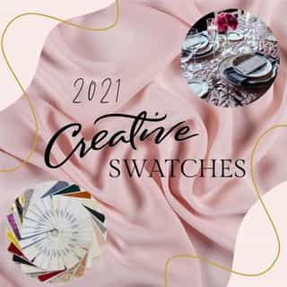 Creative Coverings' new 2021 Swatch Tags are here and we are over the moon excited to share them with you! 🎉⁠
⁠
✨ 25 beautiful new linens for you to create stunning tabletops with. New Plush Velvets, new Vintages, playful patterns and dramatic textures. ⁠
⁠
Head to the link in our bio to order your complimentary swatch tags today!
