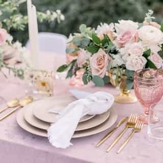 This decor is right on #weddingtrends2021 with Pink Passion. We think you will agree that this wedding table is so beautiful, it almost makes us blush! ⁠
.⁠
.⁠
.⁠
Planner | @weddingsbykatlin⁠
Photographer | @kristinayorksphoto⁠
Venue | @Callawaywineryweddings⁠
Florist | @Soireefloristdesigns⁠
Cake | @cakestocelebrate⁠
HMUA | @leannamarieartistry⁠
Rentals | @newandnostalgic⁠
Rentals | @borrowandbash⁠
Tux | @friartux⁠
Rings | @luxebyoliviamar⁠
Calligrapher | @fourthingspaper⁠
Sidecar | @socalsidecars⁠
Bouquet Preservation | @everafterbouquet⁠
Models | @kortneyyofficer⁠
Dress | @bridal_showcase⁠
Linens | @creativecoverings⁠
Video | @gavenayala