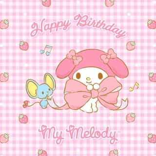 Happy Birthday to our sweet friend, My Melody! 🎂💞 Celebrate with 20% off My Melody gifts on Sanrio.com with code STRAWBERRY today only. Link in bio to shop!