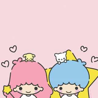 New month, new phone background! 🩵🩷 Download your favorite LittleTwinStars wallpaper at the link in our bio. 