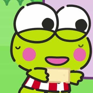 Keroppi is bringing everyone’s messages to life with a song! 🎶💚 Tune in now on #HelloKittyandFriends Supercute Adventures! Link in bio.