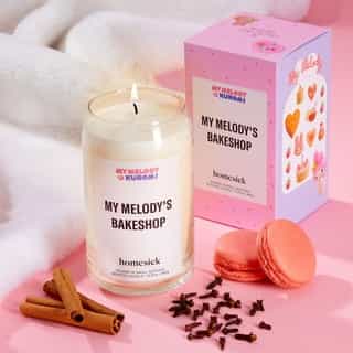 Home sweet home 💜🩷 Stay in, light a candle, and watch the My Melody & Kuromi series with new styles on Sanrio.com! Link in bio to shop.  