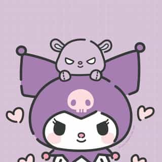 New month, new phone background! 💜 Download your favorite Kuromi wallpaper at the link in our bio.