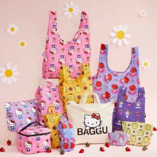 Totes supercute 🎀 Shop the newest Hello Kitty and Friends @Baggu collection - including the exclusive Kuromi Baby Baggu on Sanrio.com! Link in bio to shop. 
