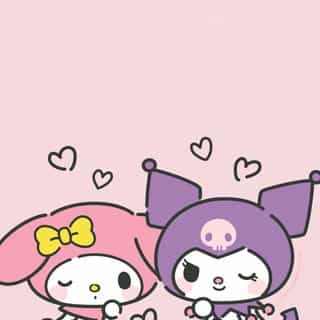 New month, new phone background! 🩷💜 Download your favorite My Melody and Kuromi wallpaper at the link in our bio. #MyMelody50th #Kuromi20th 