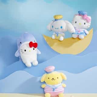 Ahoy! 🦈⚓️ New Sharks & Sailor plush series is available on Sanrio.com! Link in bio. 