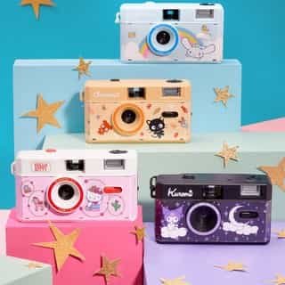 Capture the cuteness 💖📸 Shop these Retrospekt 35mm cameras on Sanrio.com! Link in bio to shop. 