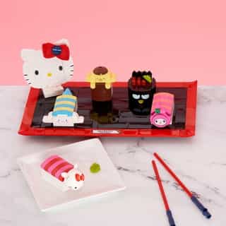 Roll into cuteness with the @Brickcraft Hello Kitty Sushi Bar 🍣✨ Available at @Walmart! Link in bio. 