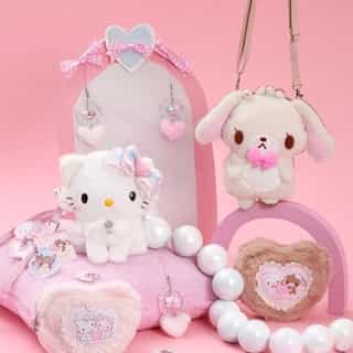 A little glam and a whole lotta cute 🎀✨  Shop new styles featuring CharmmyKitty and Sugarbunnies now at Sanrio.com. Link in bio.⁠
