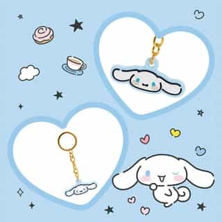 Cinnamoroll is friendly, sweet, and now available as a limited-edition keychain! 💙 Get our Friend of the Month gift FREE when you spend $50 or more in Sanrio stores and online - no code needed! Link in bio to shop.