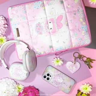 Let the celebrations continue 🎀 The My Melody 50th Anniversary collection from @shopsonix is available now at Sanrio.com 💖 Link in bio to shop. #MyMelody50th