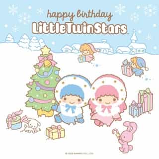 Happy Birthday, Little Twin Stars 🎂💖💙 Celebrate with 20% off #LittleTwinStars gifts with code COSMIC2024 today only on Sanrio.com! Link in bio. 