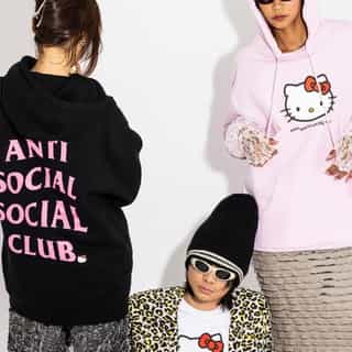 💗 @antisocialsocialclub x Hello Kitty 💗 Available now for preorder on sanrio.com. Link in bio.
