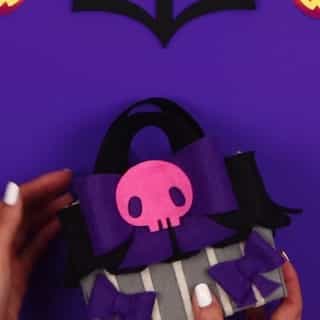 Make a spooky cute Kuromi Trick or Treat bag and learn all about the new updates on Hello Kitty Island Adventure on Apple Arcade! Watch on the #HelloKittyandFriends YouTube channel. Link in bio!