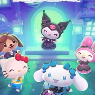 The spookiest time of the year is here! 🎃  Scare up some frightfully cute fashions with Kuromi and My Melody.⁠
⁠
Play #HelloKittyIslandAdventure on #AppleArcade 🕹️ Link in bio!
