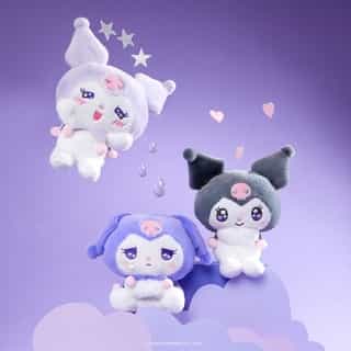 Feeling moody? Kuromi gets what you're going through 💜 Shop new plushies now on Sanrio.com! Link in bio.