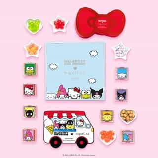 Supercute candy 💖 The Hello Kitty and Friends x @Sugarfina Bento Boxes are customizable and available now at Sanrio.com! Link in bio.