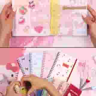 ASMR journaling with Hello Kitty and Friends stationery 📒 Follow along on the #HelloKittyandFriends YouTube channel. 