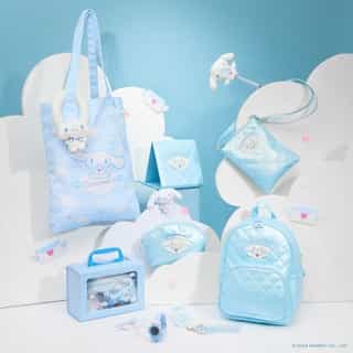 Signed, sealed, delivered 💌💙 Cinnamoroll flies through the clouds delivering airmail in this adorably cute letter-themed series. Shop now at Sanrio.com. Link in bio!