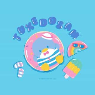 Bring Tuxedosam wherever you go📱💙 Visit the link in bio to download your favorite wallpaper or head over to stories ✨