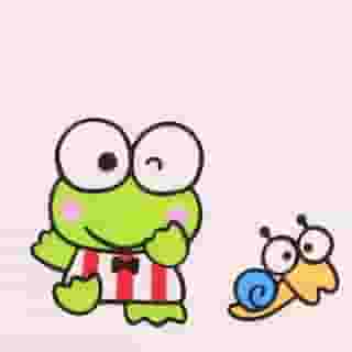 Do you like to draw? Learn how to draw Keroppi and Den Den on the #HelloKittyandFriends YouTube channel! 🐸 Link in bio.