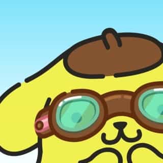 Cinnamoroll tries to teach Pompompurin to fly! Find out how it goes on the #HelloKittyandFriends YouTube channel! ☁️ Link in bio.