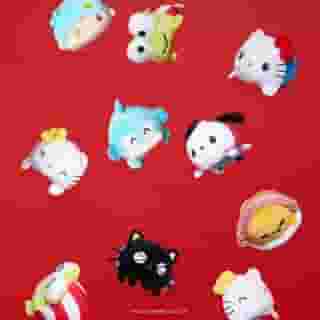 Double the cuteness 💞 Turn these reversible plushies inside out to see a different expression! Collect them all at Sanrio.com. Link in bio.