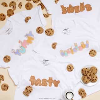 Did someone say cookies? 🍪💕 Super sweet tees featuring Hello Kitty and Friends are now available at Sanrio.com! Link in bio.