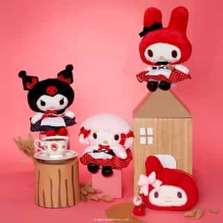 Retro Red ❤️ Your faves are dressed in their red best now on Sanrio.com! Link in bio.
