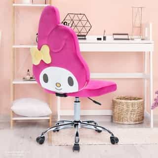You can sit with us 💗✨ New adorable swivel chairs from @ImpressionsVanity are here! Shop now at Sanrio.com. Link in bio.