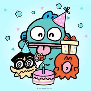 Happy birthday to the sweetest jokester, Hangyodon! 🎂 Celebrate with 20% off #Hangyodon gifts online today only! Use code HBD2024-HG at checkout. Link in bio!