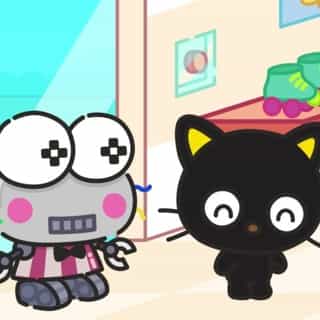 Will a robot help Keroppi with his busy day? 🤖 Watch on #HelloKittyandFriends YouTube channel - link in bio! 