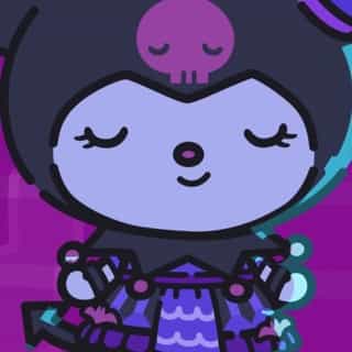 Kuromi, My Melody and Badtz-maru get zapped into a series of movies by Chococat’s new “Thrill-o-rama” invention. Will they be stuck in a movie forever? 🎥🌀 Subscribe to the #HelloKittyandFriends YouTube channel - link in bio. ⁠
