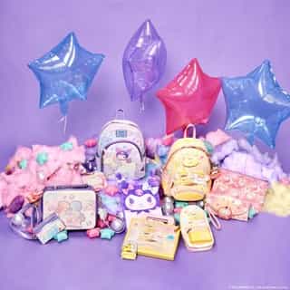 Balloons, cotton candy, and thrilling rides 🎠💖 The new Hello Kitty and Friends Carnival Collection from @loungefly is here! Link in bio to shop.
